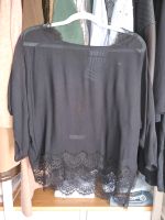 Sandro Bluse mit Spitze Gr. 38 schwarz Bochum - Bochum-Wattenscheid Vorschau