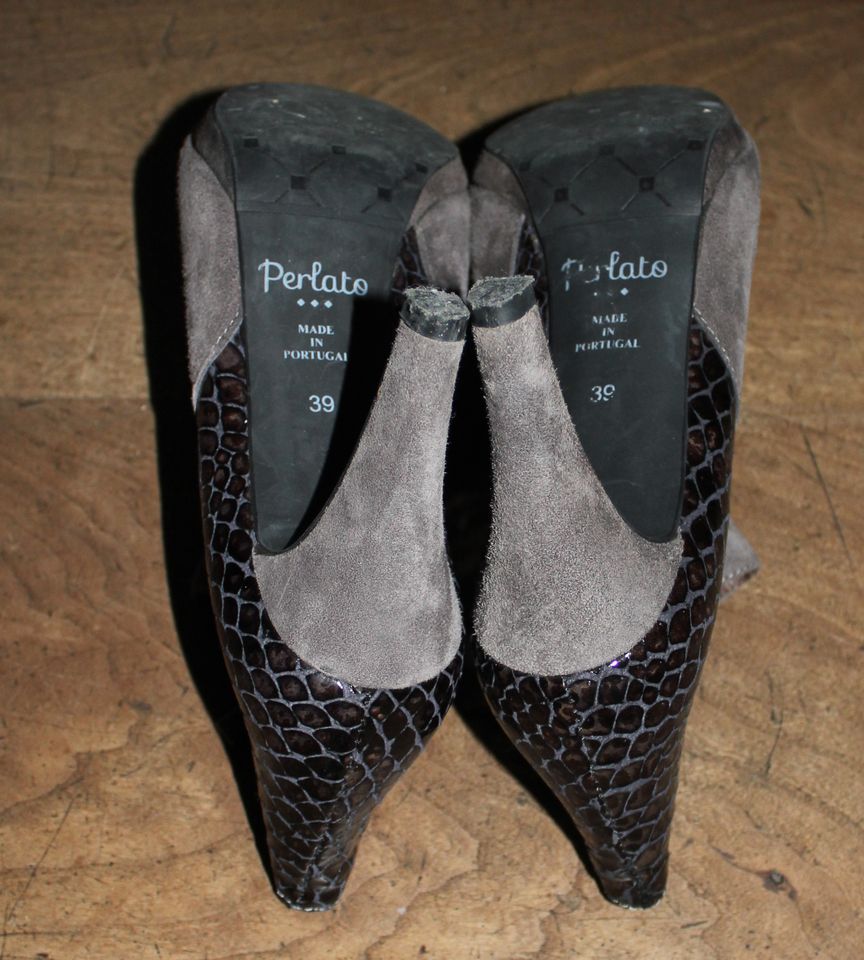 wunderschöne Ankle Boots ca. 9 cm Stiefelette von Perlato Gr. 39 in Bamberg