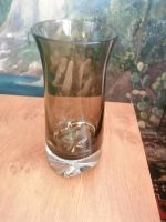 Schweden Glas Vase 70er J. Rauchglas 18 cm h Nordrhein-Westfalen - Krefeld Vorschau