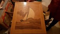 Segelboot Bild Holz Intarsien Segelschiff Segeln Wandbild Segel Nordrhein-Westfalen - Hamm Vorschau