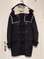 Zara Herren-Mantel Dufflecoat Sherpa Lammfell-Mantel Coat schwarz Hannover - Nord Vorschau