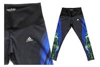 Adidas FW15 Techfit climalite Tights schwarz Alloverprint Gr. XS Schleswig-Holstein - Reinbek Vorschau