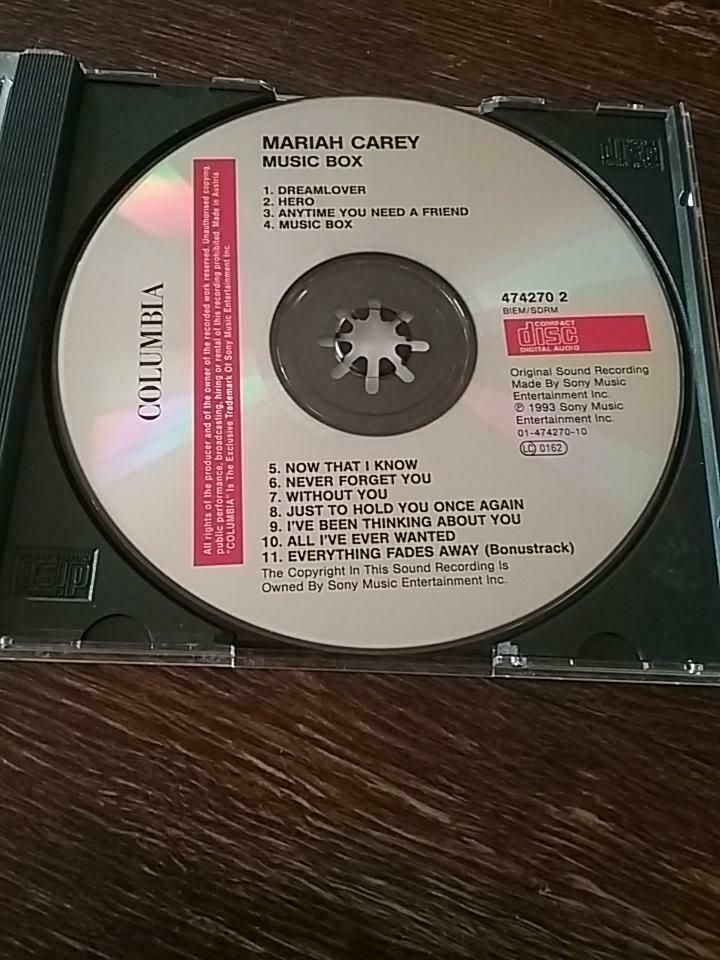 Mariah Carey music Box cd in Augsburg