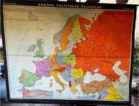 Schul Landkarte Europa 205x160 VEB Haack DDR Sachsen - Markneukirchen Vorschau