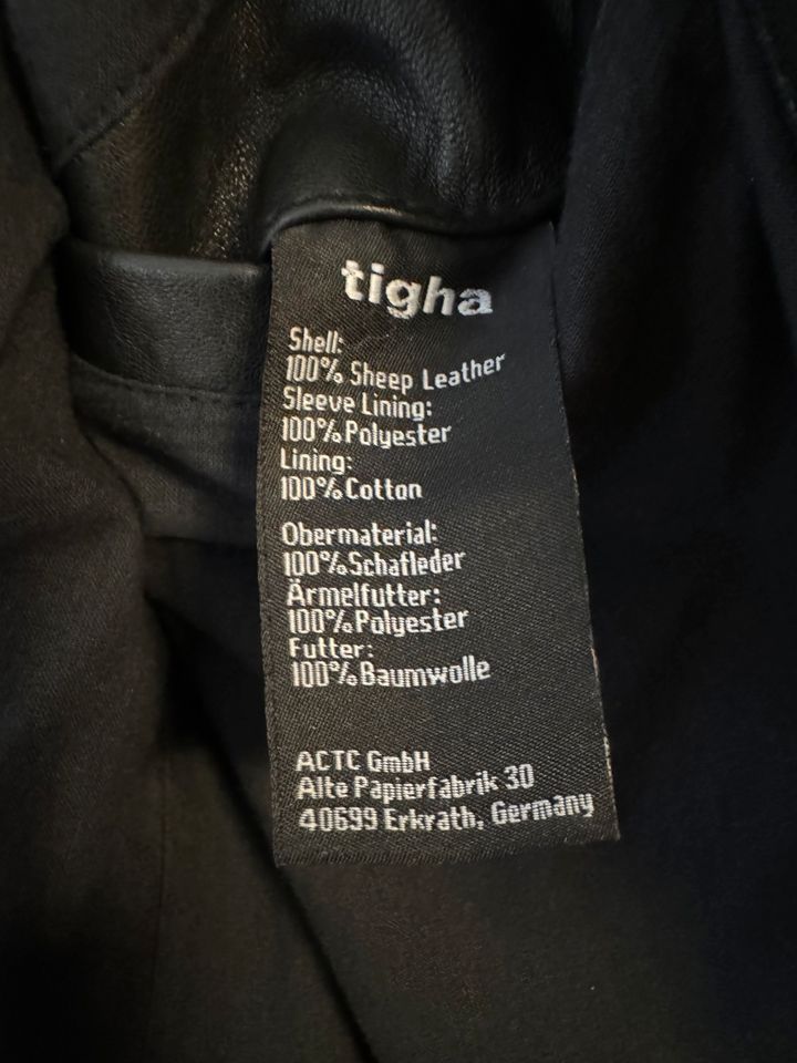 Tigha Lederjacke Gr.L Wie Neu in Gelsenkirchen