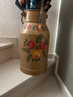 Milchkanne bemalt / Schirmständer / Dekoration / Vintage Nordrhein-Westfalen - Borken Vorschau