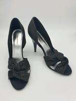 Pumps 39 Schwarz Silber Glänzend Stilettos Sandalen High Heels Wandsbek - Hamburg Eilbek Vorschau