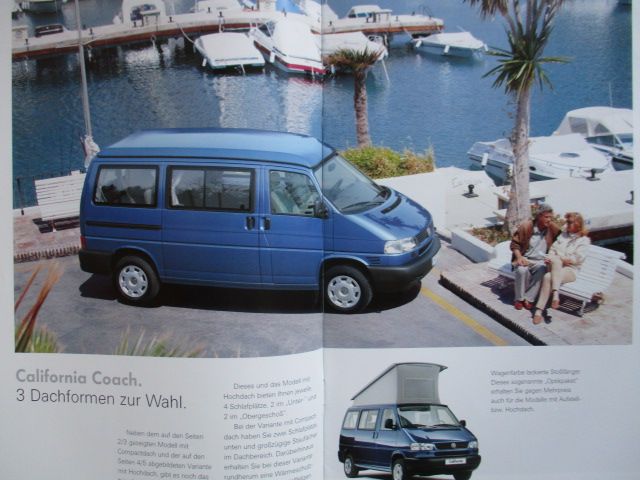 VW T4 California Coach Katalog Juni 1996+technische Daten NEU in Minden