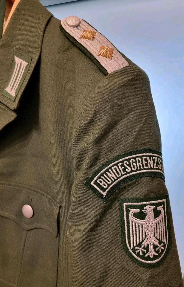 Uniform Hauptmann im BGS | Bundesgrenzschutz | Sammlerstück in Wiesloch