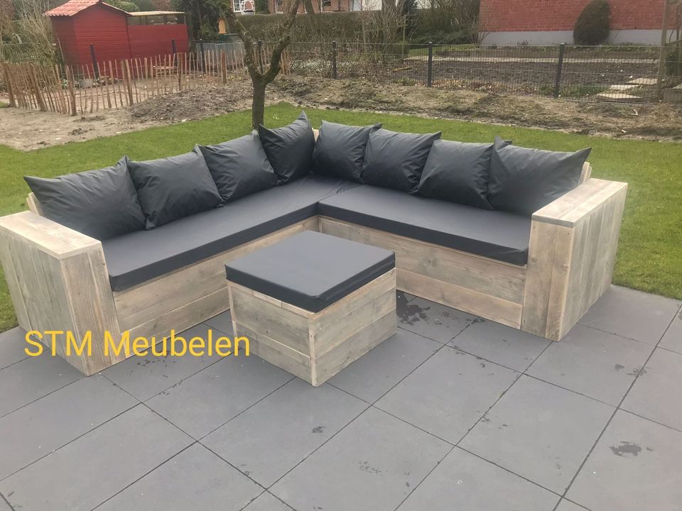 Aktion! Gartenmöbel Lounge Ecksofa Kostenlose Lieferung! in Mönchengladbach