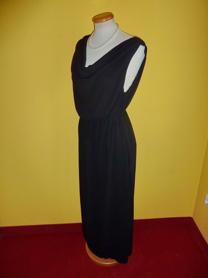 Abendkleid schwarz made in Italy mit Spitze Kleid Größe L neu in Berlin