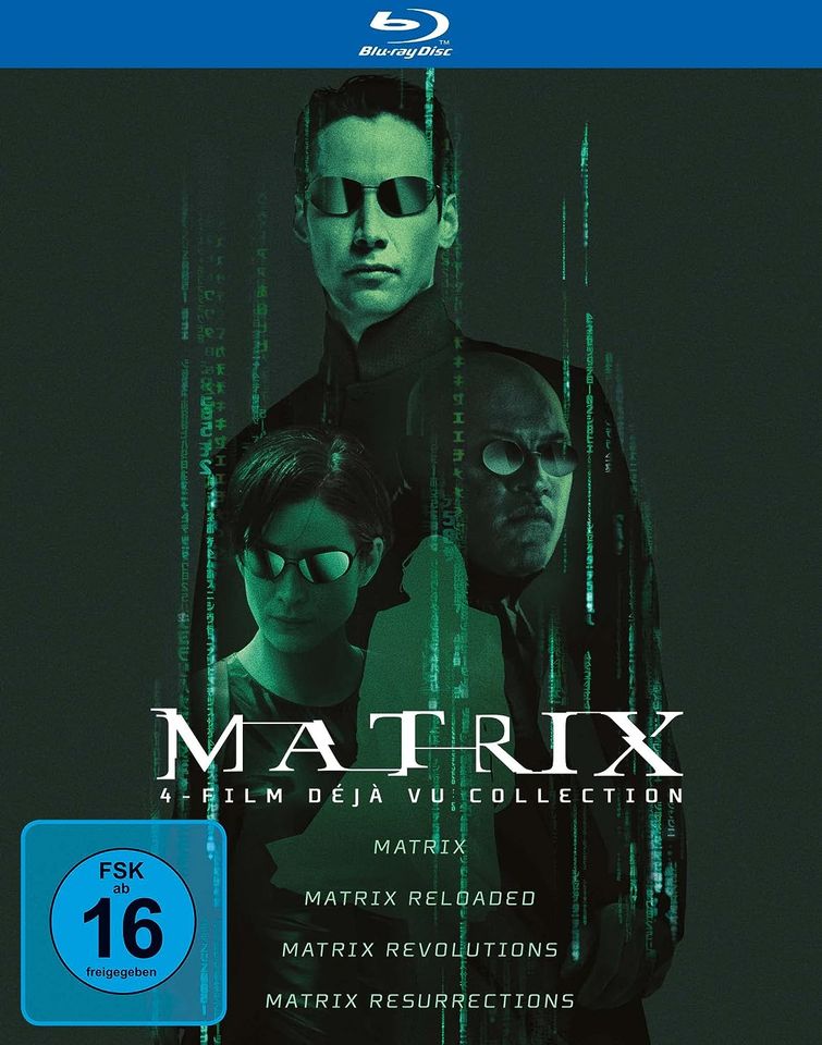 Matrix 4-Film Déjà Vu Collection auf Bluray | Neu + OVP in Dinkelscherben