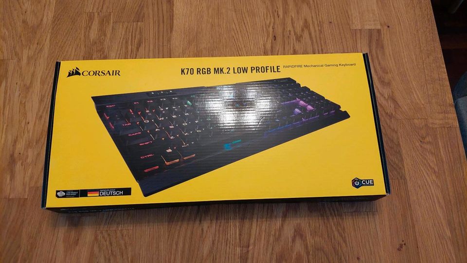 Corsair K70 RGB MK.2 Low Profile RAPIDFIRE Gaming Tastatur in München