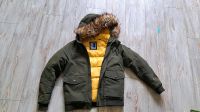 Jack & Jones Jacke Winterjacke Gr 152 Khaki mit Fellkapuze Nordrhein-Westfalen - Viersen Vorschau