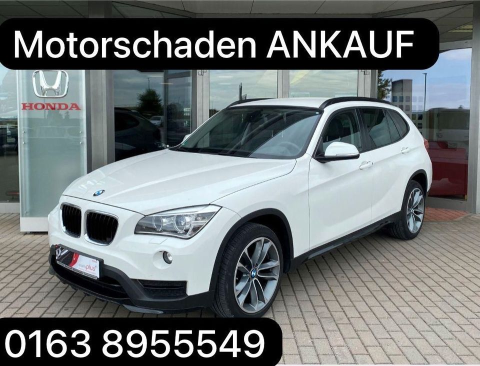 Motorschaden Ankauf BMW X1 X3 X4 X5 X6 Kettenschaden Drive in Mettmann