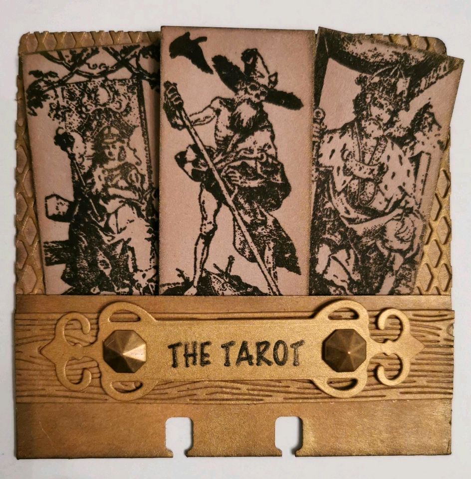 Stempel Tarotkarten Motivstempel mixed media art scrapbooking in Bamberg