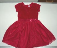 festliches Kleid Gr.104 rot mit Glitzer + Schleife,dopodopo girls Hessen - Ortenberg Vorschau