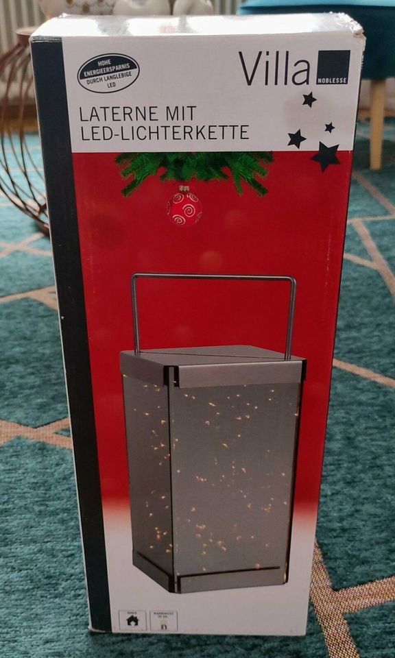 Laterne 40 cm mit LED-Lichterkette von Villa Noblesse in OVP in  Baden-Württemberg - Stockach | eBay Kleinanzeigen ist jetzt Kleinanzeigen