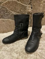 Belmondo Leder Boots Halbstiefel Schuhe Gr.39/ 6. dkl.grau Berlin - Köpenick Vorschau