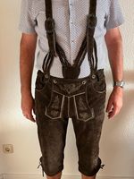 Trachten Lederhose Gr.50, 3/4 Länge, dunkelbraun, Ziegenleder Brandenburg - Königs Wusterhausen Vorschau