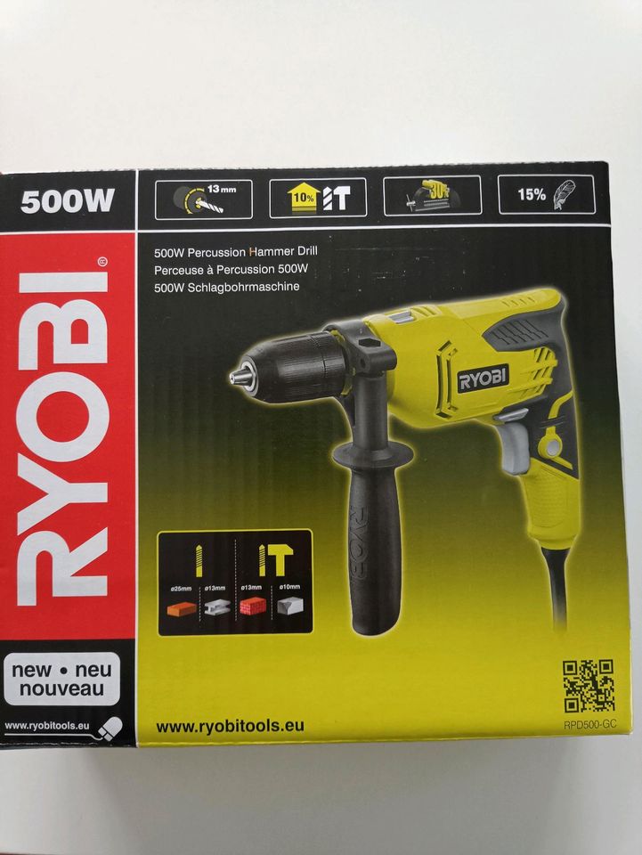 Ryobi Schlagbohrmaschine 500W in Illertissen