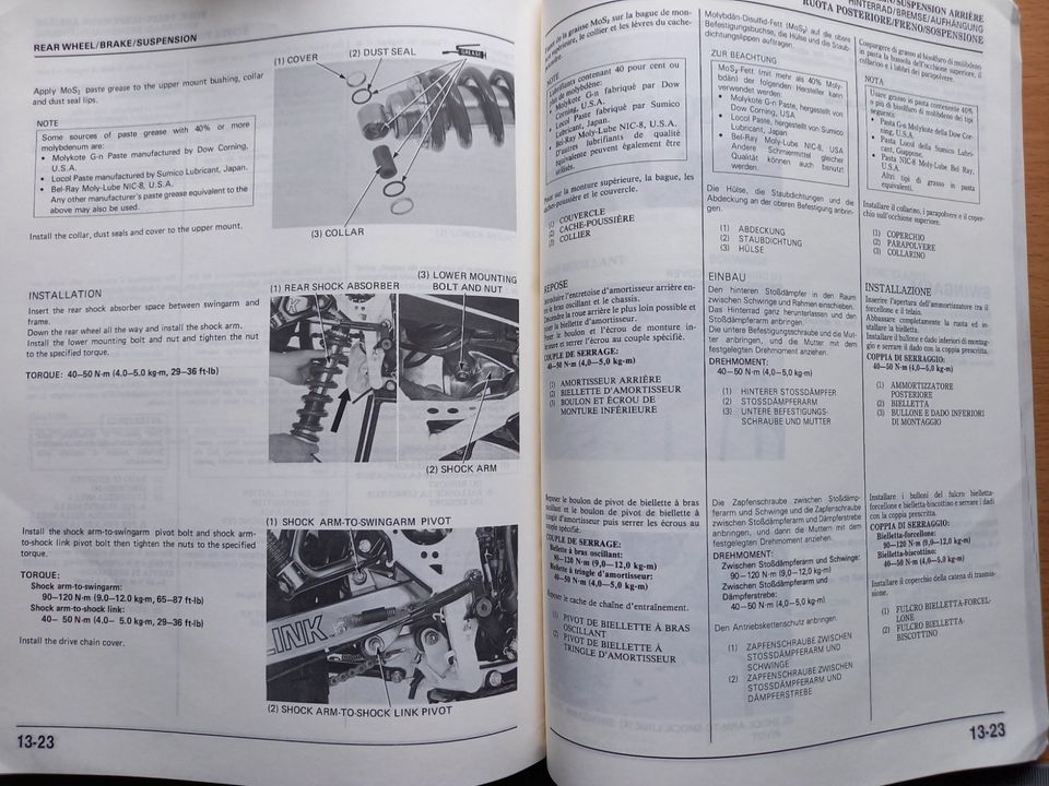 HONDA Werkstatthandbuch XL600 RM Reperaturanleitung Original in Bad Harzburg