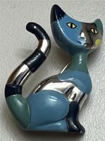 Rosina Wachtmeister Anstecker Anstecknadel Katze blau Münster (Westfalen) - Gremmendorf Vorschau