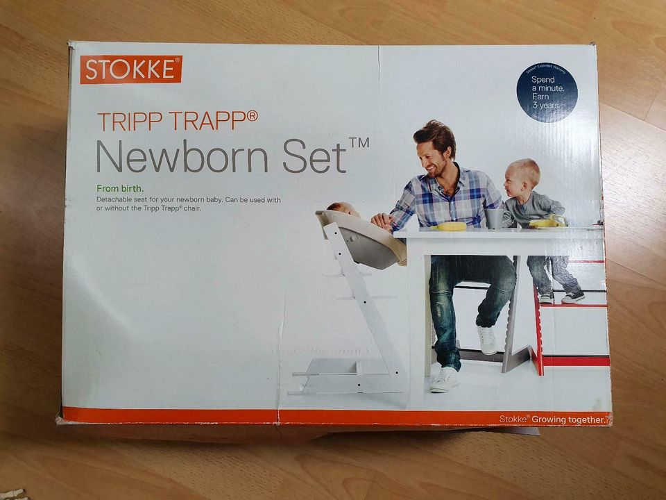 Stokke Tripp Trapp Newborn Set Babyschale Aufsatz in Hamburg