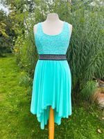 Sommerkleid mit Spitze Strass, türkis, Gr 36 schick Italien Bayern - Germering Vorschau