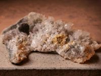 Quarz Calcit Sphalerit Stufe Heilstein Mineralien Kristalle Thüringen - Steinach Vorschau