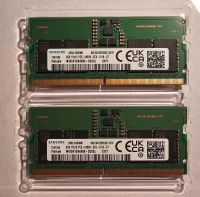 Samsung 16 GB (2x 8GB) RAM DDR5 4800 SODIMM München - Maxvorstadt Vorschau