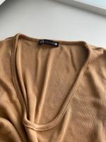 Zara gerippt braun Tank top neu Baumwolle Gr S Hessen - Hünstetten Vorschau