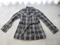 Damen Kurzmantel Gr. 36 Zero Mantel Herbst Winter schwarz weiß Hessen - Dieburg Vorschau