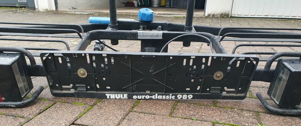 Fahrradträger AHK Thule euro-classic 989 für zwei Fahrräder in Monheim am Rhein
