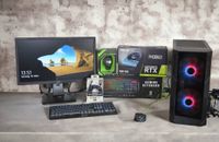 ➡️ GAMING PC SET ➡️ RTX 3060 || AMD RYZEN || MONITOR || LED ➡️ Bayern - Eggenfelden Vorschau