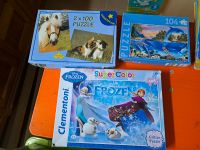 Puzzle frozen Anna Elsa Tiere pferd Katze Delphin 100 Teile 6+ Rheinland-Pfalz - Üttfeld Vorschau