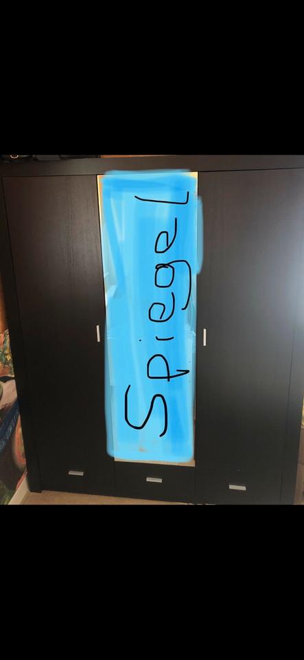 Möbel Schlafzimmer Bett Doppelbett Schrank Kleiderschrank in Bielefeld