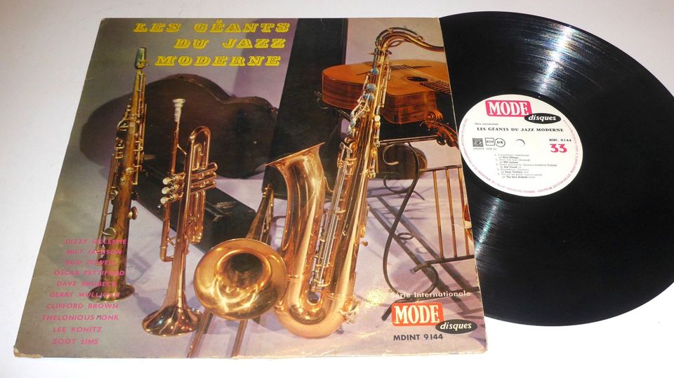 LP Les Geants Du Jazz Moderne - FR/DE Mode MDINT 9144 in Geist