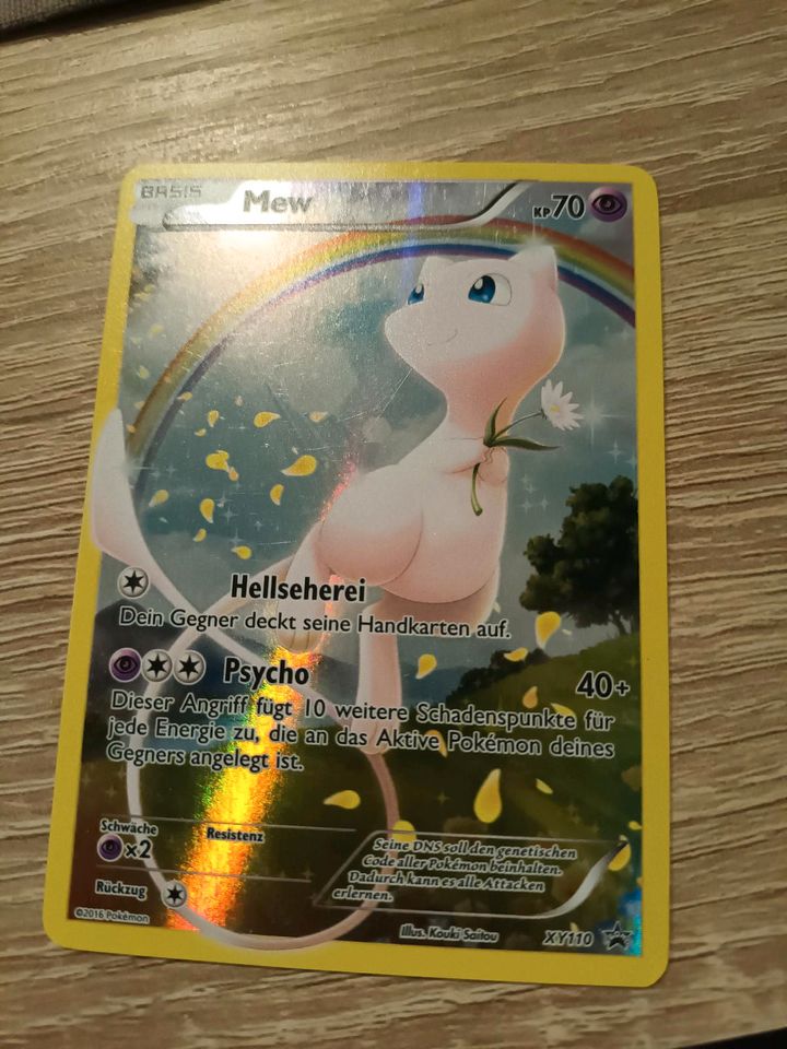 Pokemon Karten sammlung mew Glurak selten deutsch in Leipzig