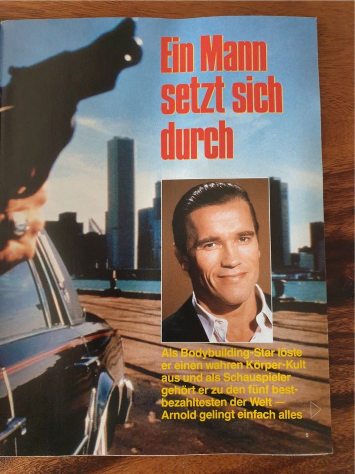 Video Magazin März 1987 Schwarzenegger, Brigitte Nielsen in Wuppertal