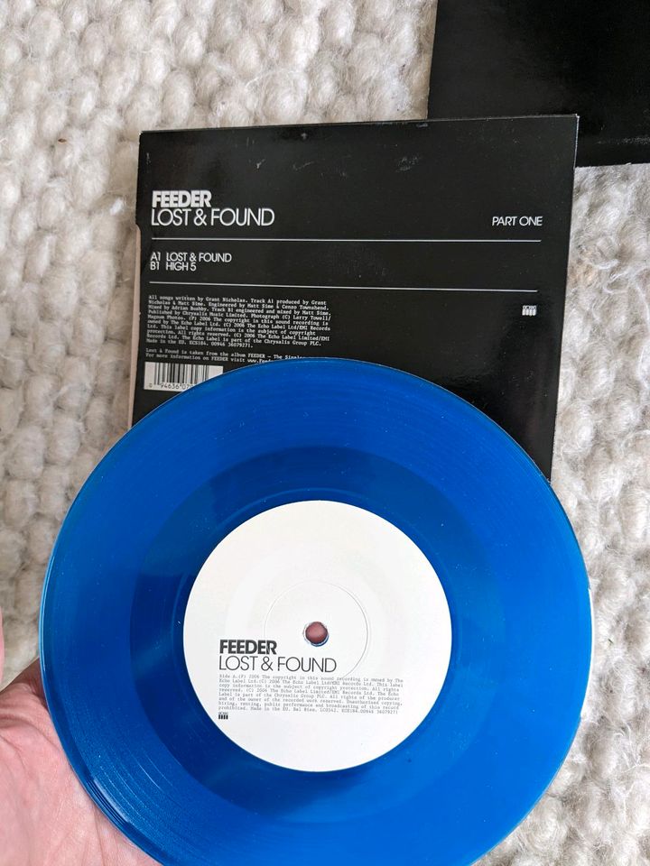 Feeder Lost and Found Part 1 & 2 Limited Edition Vinyl Single in Köln
