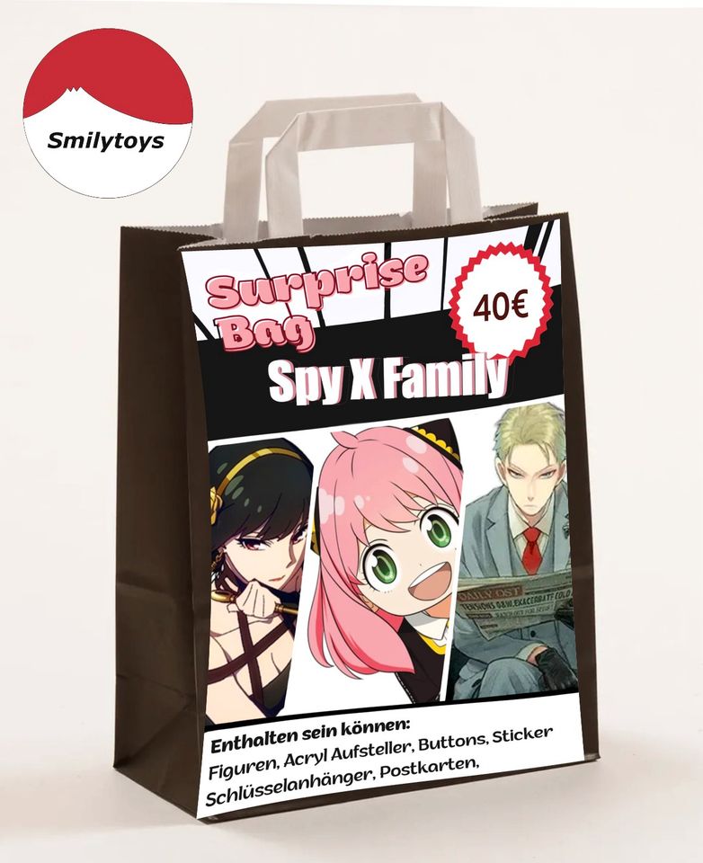 Spy X Family Anime Surprise Bag, Figuren, Avryl Aufsteller, Manga in Potsdam