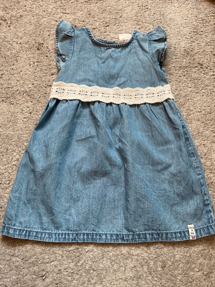 Jeans Mädchensommerkleid Größe 86 in Moers