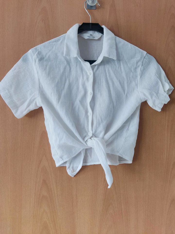 Gr. 134 H&M kurzärmelige weiße Bluse zum Knoten in Niedersachsen - Peine |  eBay Kleinanzeigen ist jetzt Kleinanzeigen