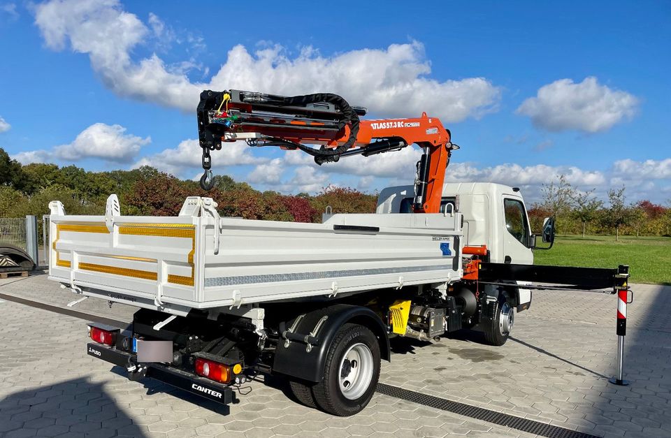 FUSO 7C18 Kran Kipper AK 57.3 > 2.500 KG Nutzlast in Lüneburg