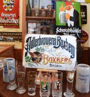 Suche Emailleschilder, Krüge, Gläser, Bier Brauerei Bräu Baden-Württemberg - Rosenberg (Baden) Vorschau