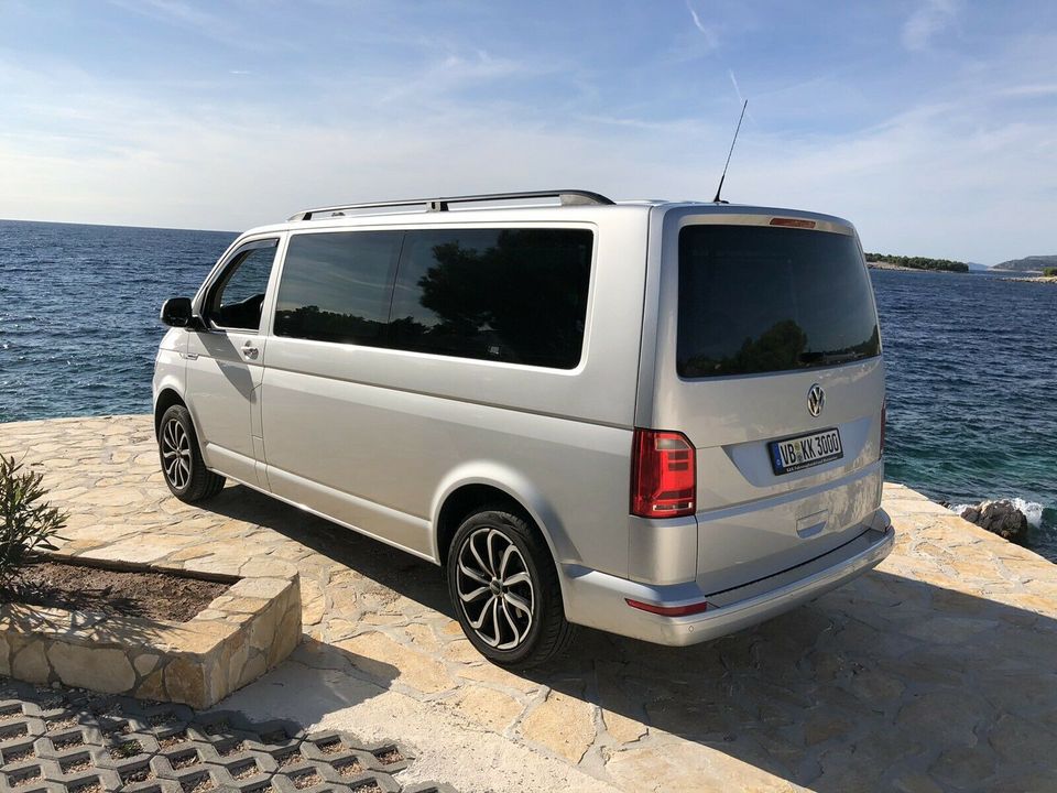 VW T6 9 Sitzer Bulli Mieten Verleih Skiurlaub Urlaub Mietwagen in Mücke