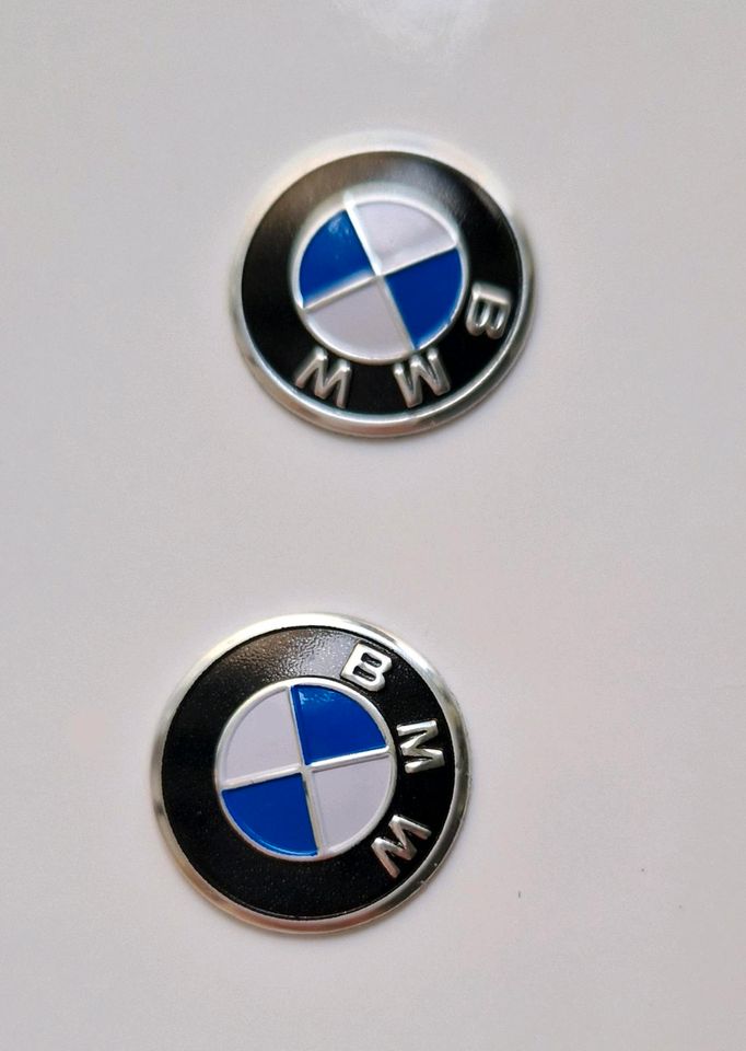 2× BMW 14 mm Schlüssel Fernbedienung Aufkleber Sticker Emblem Key in Berlin