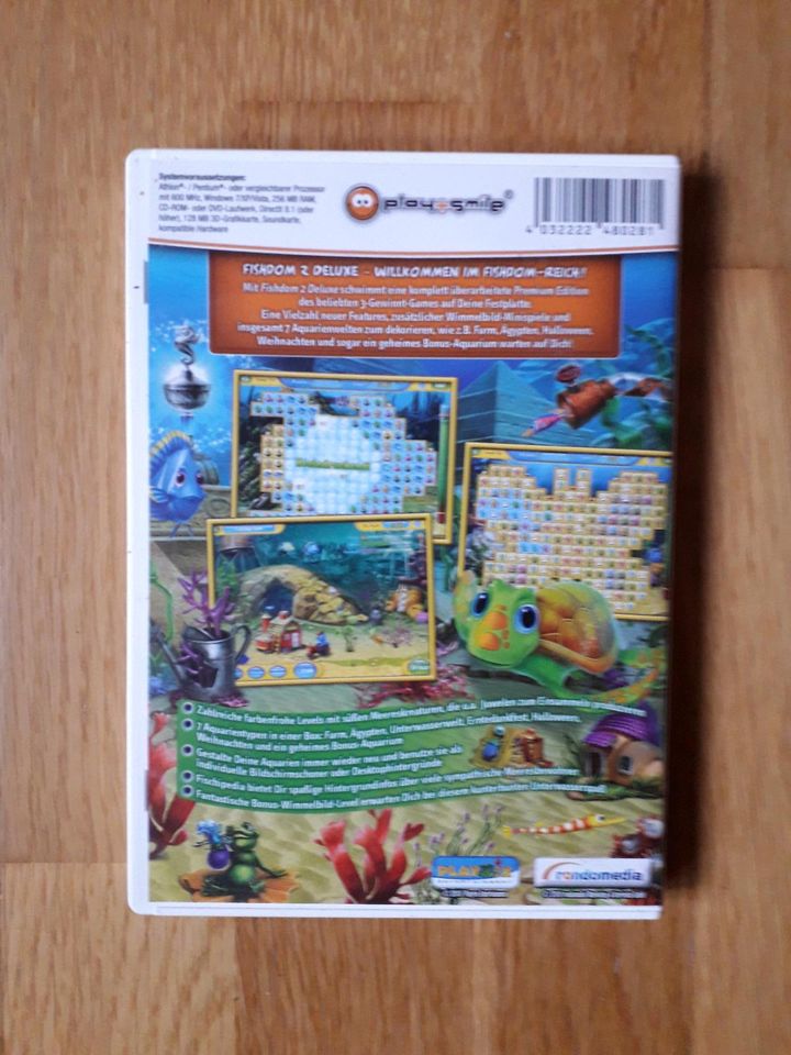 FISHDOM 2 deluxe  4 ELEMENTS II PC CD-ROM -bespielt- in Frohburg