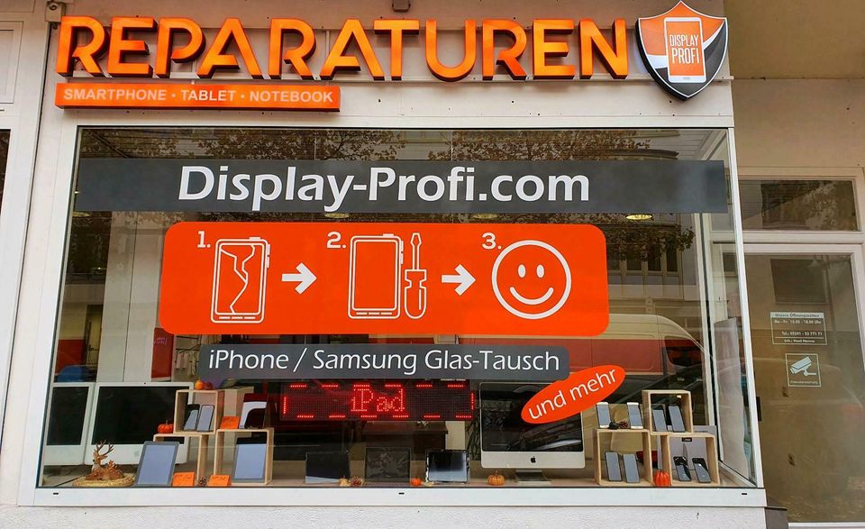 Samsung Galaxy S8,S8 Plus, S9, S9 Plus Displayglas-Tausch in Gütersloh